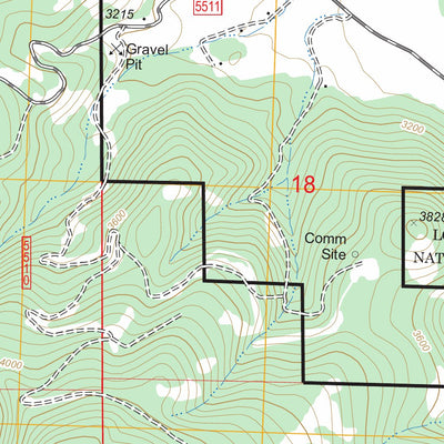 US Forest Service - Topo Alberton, MT FSTopo Legacy digital map