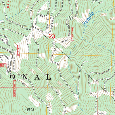 US Forest Service - Topo Alberton, MT FSTopo Legacy digital map