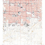 US Forest Service - Topo Albuquerque East, NM FSTopo Legacy digital map