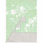 US Forest Service - Topo Alder Creek Flats, ID FSTopo Legacy digital map
