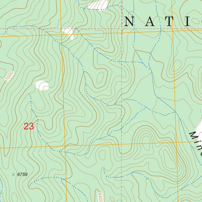 US Forest Service - Topo Alder Gulch, MT FSTopo Legacy digital map
