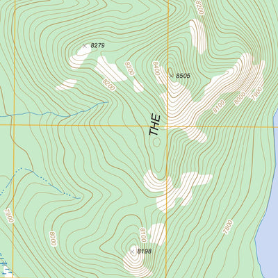 US Forest Service - Topo Alder Lake, WY FSTopo Legacy digital map