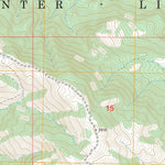 US Forest Service - Topo Alder Peak, CA FSTopo Legacy digital map