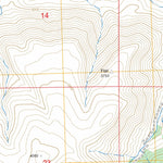 US Forest Service - Topo Aldrich Mountain North, OR FSTopo Legacy digital map