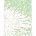 US Forest Service - Topo Aldrich Mountain South, OR FSTopo Legacy digital map