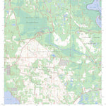 US Forest Service - Topo Alexander Springs, FL FSTopo Legacy digital map