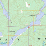 US Forest Service - Topo Alice Lake, MN FSTopo Legacy digital map