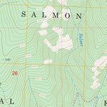 US Forest Service - Topo Allan Mountain, ID - MT FSTopo Legacy digital map