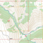 US Forest Service - Topo Allen Draw, WY FSTopo Legacy digital map