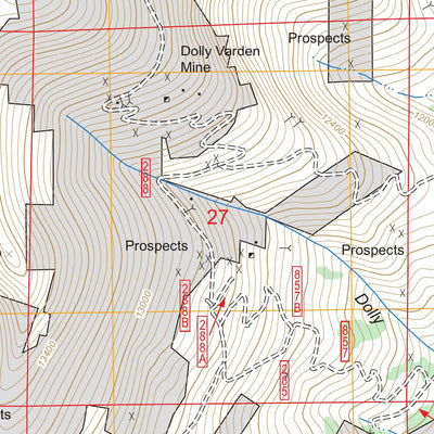 US Forest Service - Topo Alma, CO FSTopo Legacy digital map