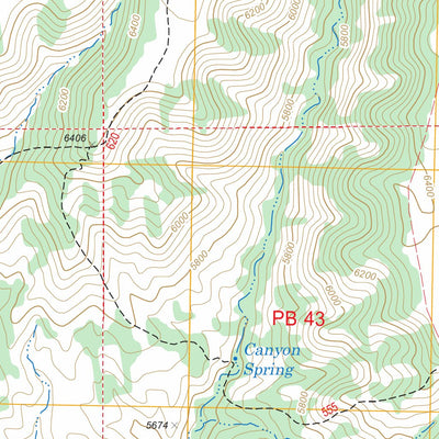 US Forest Service - Topo Alma Mesa, AZ - NM FSTopo Legacy digital map
