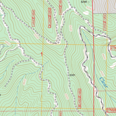 US Forest Service - Topo Almanor, CA FSTopo Legacy digital map