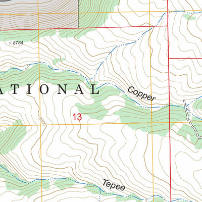 US Forest Service - Topo Almont, CO FSTopo Legacy digital map