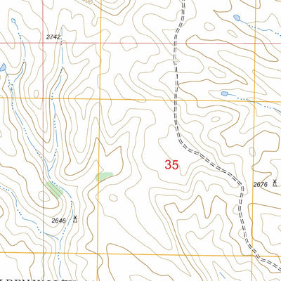 US Forest Service - Topo Alpha, ND FSTopo Legacy digital map