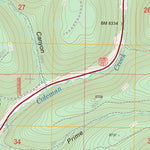 US Forest Service - Topo Alpine, AZ FSTopo Legacy digital map