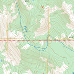 US Forest Service - Topo Alpine Lake, WY FSTopo Legacy digital map