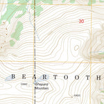 US Forest Service - Topo Alpine, MT FSTopo Legacy digital map