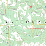 US Forest Service - Topo Alsup Mountain, OR FSTopo Legacy digital map