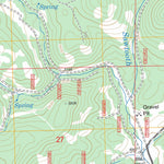 US Forest Service - Topo Alsup Mountain, OR FSTopo Legacy digital map