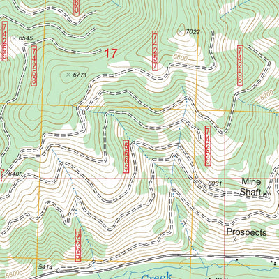 US Forest Service - Topo Alta, MT - ID FSTopo Legacy digital map