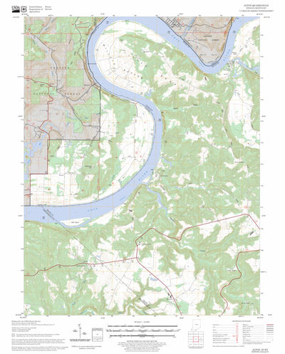 US Forest Service - Topo Alton, IN - KY FSTopo Legacy digital map