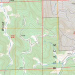 US Forest Service - Topo Alva, WY FSTopo Legacy digital map