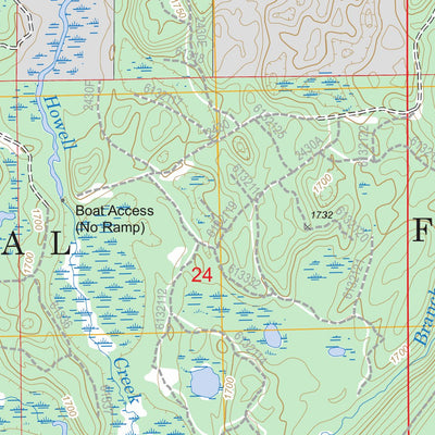 US Forest Service - Topo Alvin NW, WI FSTopo Legacy digital map