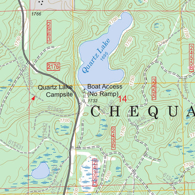 US Forest Service - Topo Alvin NW, WI FSTopo Legacy digital map