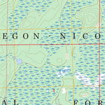 US Forest Service - Topo Alvin SW, WI FSTopo Legacy digital map