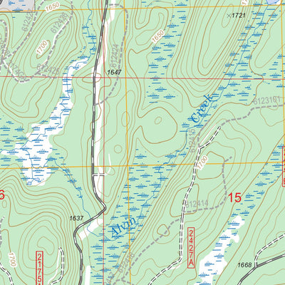 US Forest Service - Topo Alvin, WI FSTopo Legacy digital map