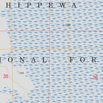 US Forest Service - Topo Alvwood, MN FSTopo Legacy digital map