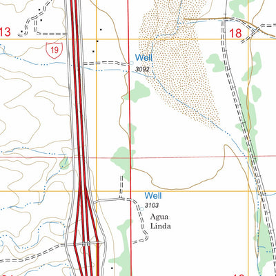 US Forest Service - Topo Amado, AZ FSTopo Legacy digital map