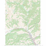 US Forest Service - Topo Amber Lakes, ID FSTopo Legacy digital map