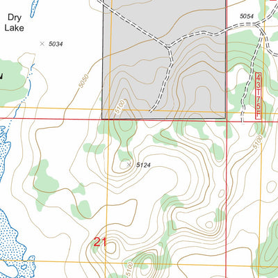 US Forest Service - Topo Ambrose, CA FSTopo Legacy digital map