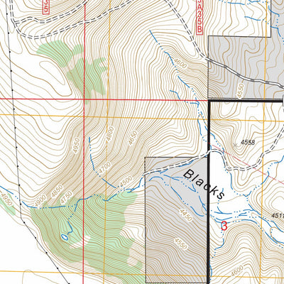 US Forest Service - Topo Ambrose, CA FSTopo Legacy digital map