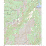US Forest Service - Topo American House, CA FSTopo Legacy digital map