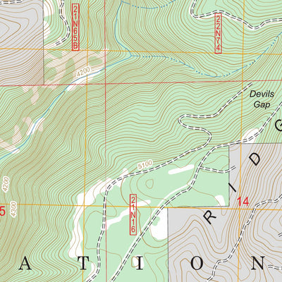 US Forest Service - Topo American House, CA FSTopo Legacy digital map