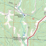 US Forest Service - Topo Amesville, OH FSTopo Legacy digital map
