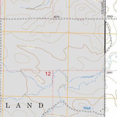 US Forest Service - Topo Amidon, ND FSTopo Legacy digital map