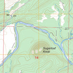 US Forest Service - Topo Amity, AR FSTopo Legacy digital map