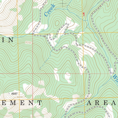 US Forest Service - Topo Anaconda South, MT FSTopo Legacy digital map