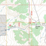 US Forest Service - Topo Ancho, NM FSTopo Legacy digital map