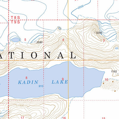 US Forest Service - Topo Anchorage A-1, AK FSTopo Legacy digital map