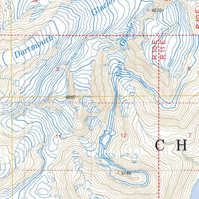 US Forest Service - Topo Anchorage A-2, AK FSTopo Legacy digital map