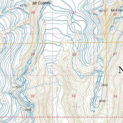US Forest Service - Topo Anchorage A-3, AK FSTopo Legacy digital map