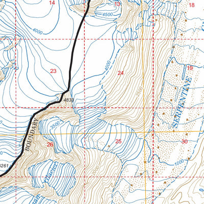 US Forest Service - Topo Anchorage A-4, AK FSTopo Legacy digital map