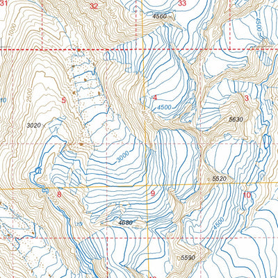 US Forest Service - Topo Anchorage A-5, AK FSTopo Legacy digital map
