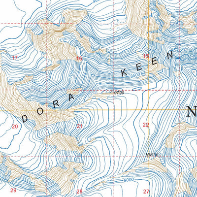 US Forest Service - Topo Anchorage B-1, AK FSTopo Legacy digital map