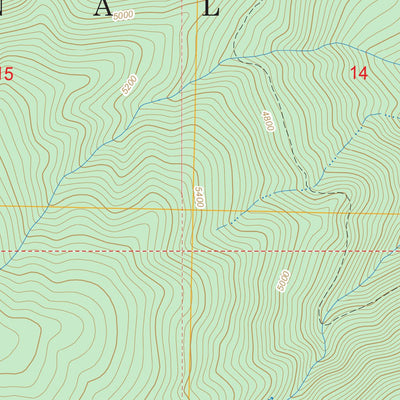 US Forest Service - Topo Anderson Butte, ID FSTopo Legacy digital map