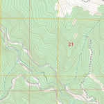 US Forest Service - Topo Anderson Lake, WA FSTopo Legacy digital map